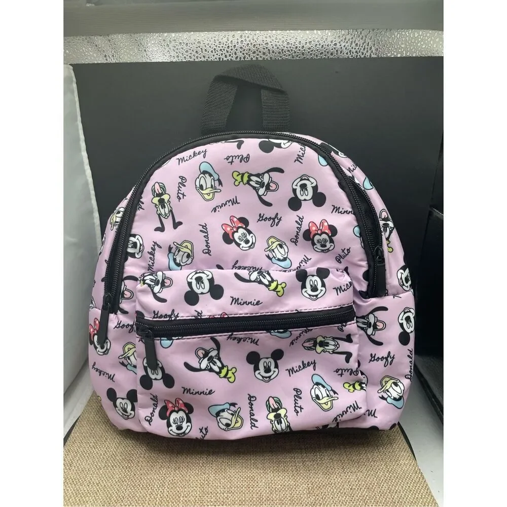 Disney All Character Mini Backpack Soft Pink Unisex